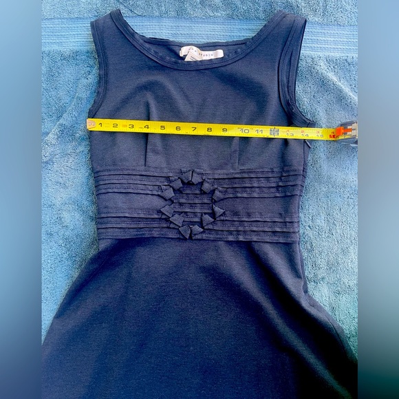 Max Studio Midnight Blue Midi Dress XS NWT - Picture 8 of 16